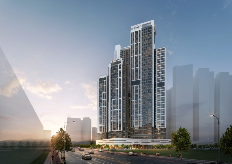 호반써밋 하이브파크 투시도.(사진=호반건설)