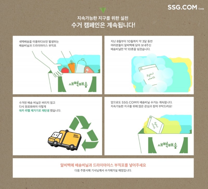 SSG닷컴, ‘그린 캠페인’ 실시