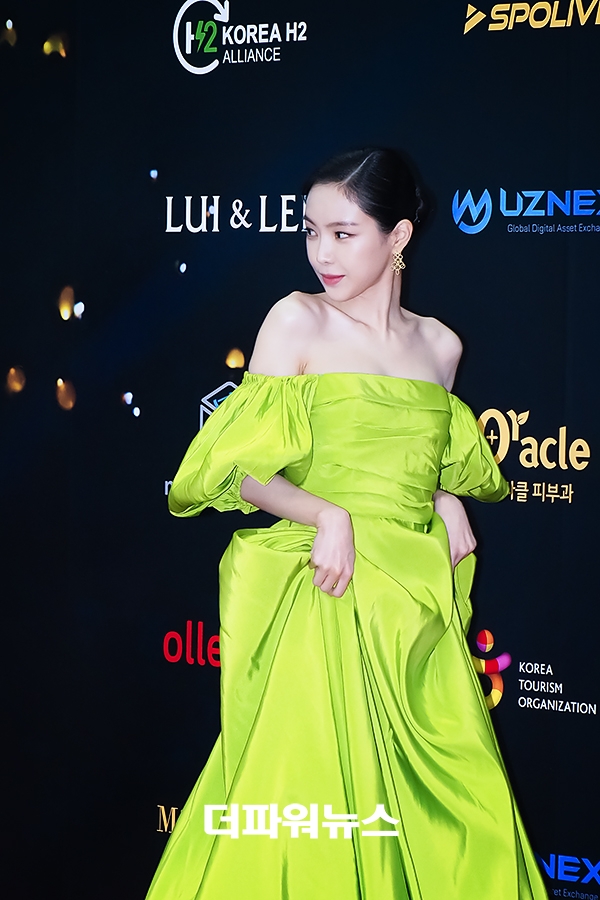 손나은, 아시아모델어워즈 행사