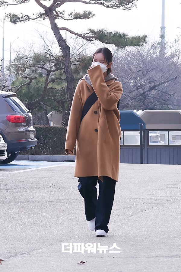 이혜리, 드라마 출근길 현장