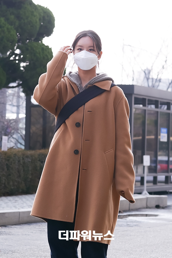 이혜리, 드라마 출근길 현장