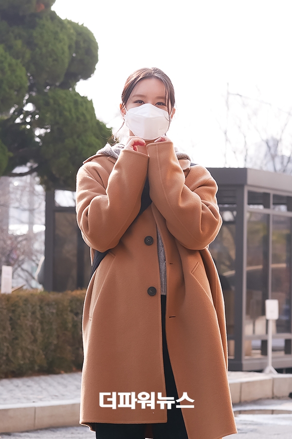 이혜리, 드라마 출근길 현장