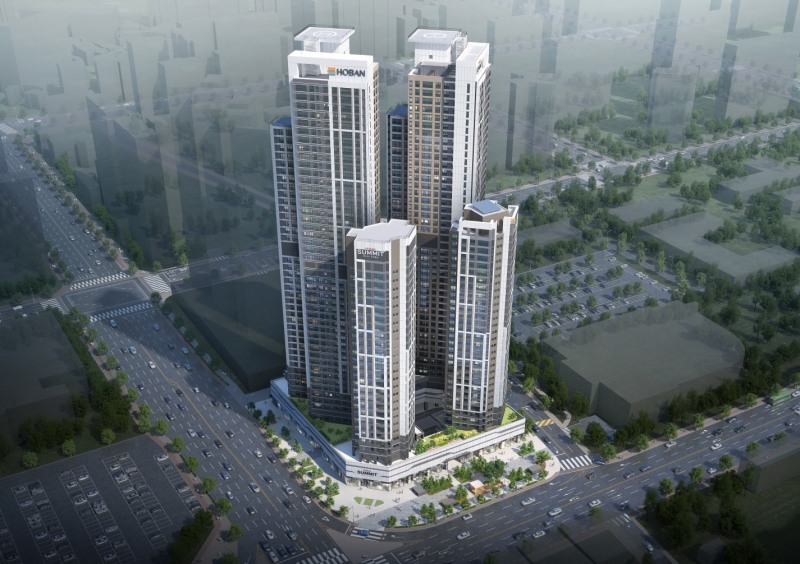 호반써밋 하이브파크 조감도.