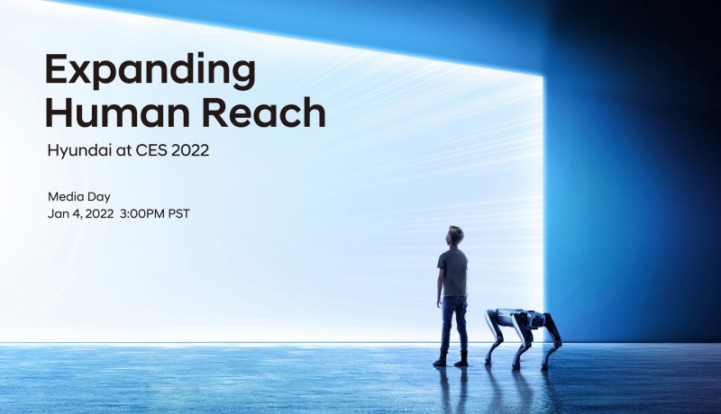 ‘CES 2022’ 참가 티저 이미지.(사진=현대자동차)