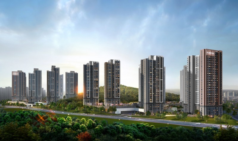 ‘한화 포레나 천안노태’ 투시도.(사진=한화건설)