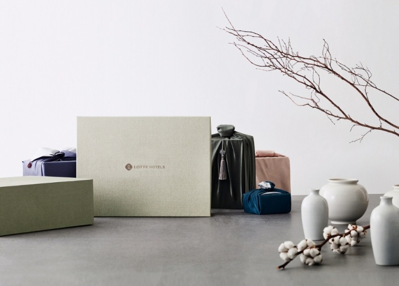 롯데호텔 2022 설 명품 선물세트.(사진=호텔롯데)
