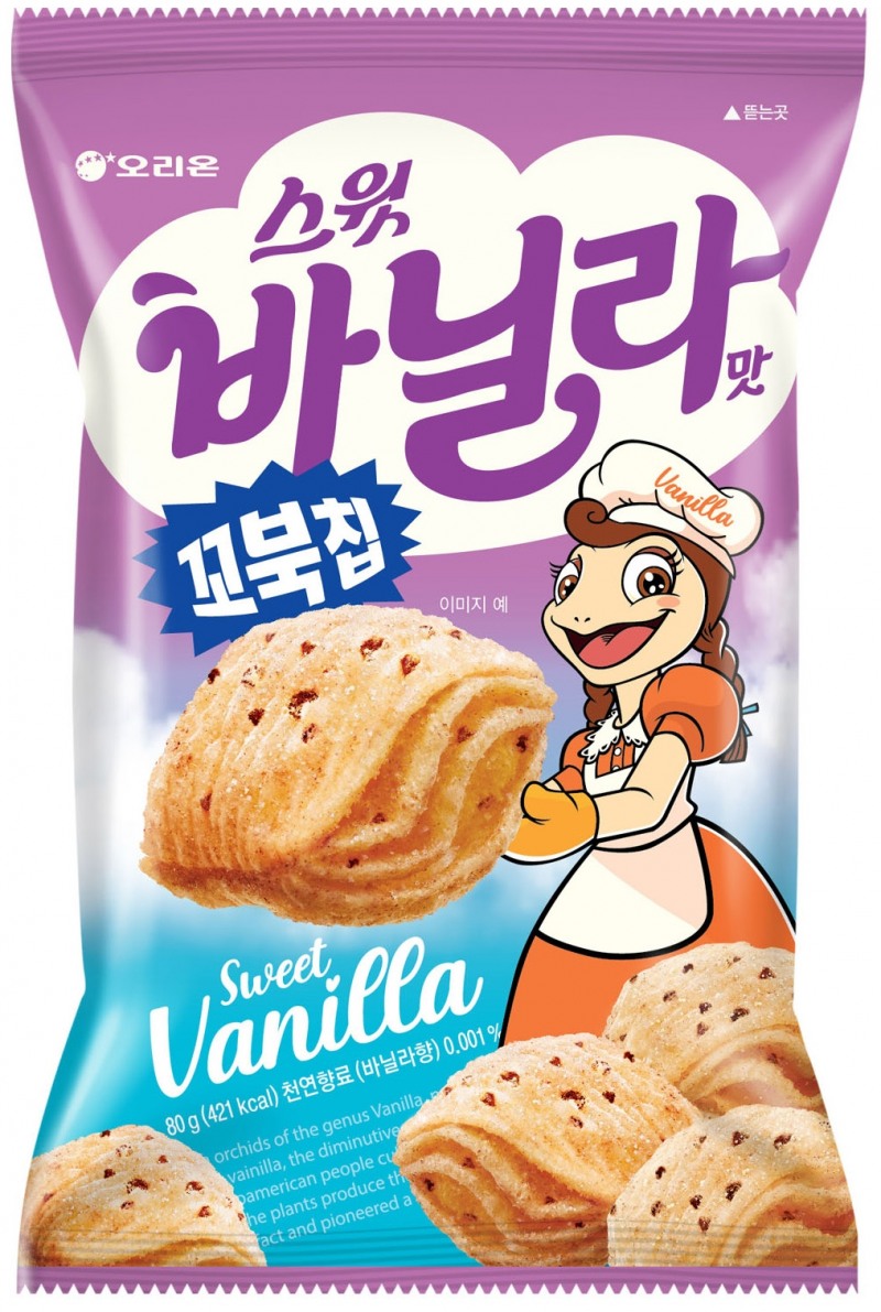 오리온, ‘꼬북칩 스윗바닐라맛’ 출시