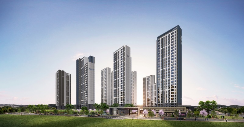 오산세교 한양수자인 주경투시도.(사진=한양)