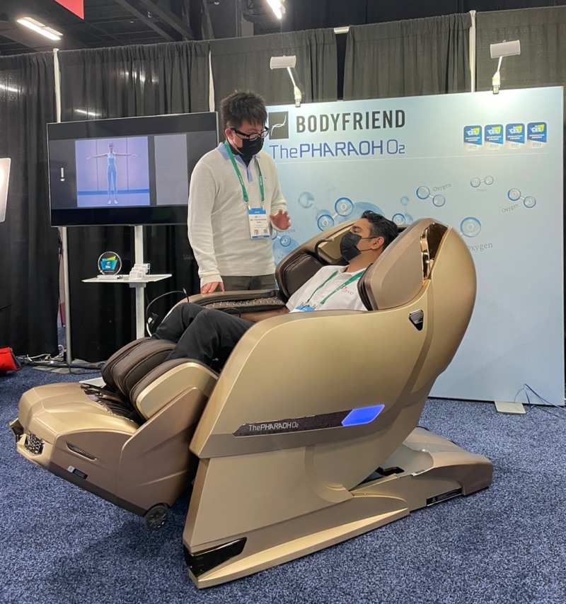 바디프랜드, ‘CES 2022’에서 미래 헬스케어 제품들 천 선