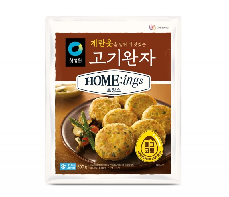 대상㈜ 청정원 호밍스, ‘계란옷을 입혀 더 맛있는 고기완자’ 출시