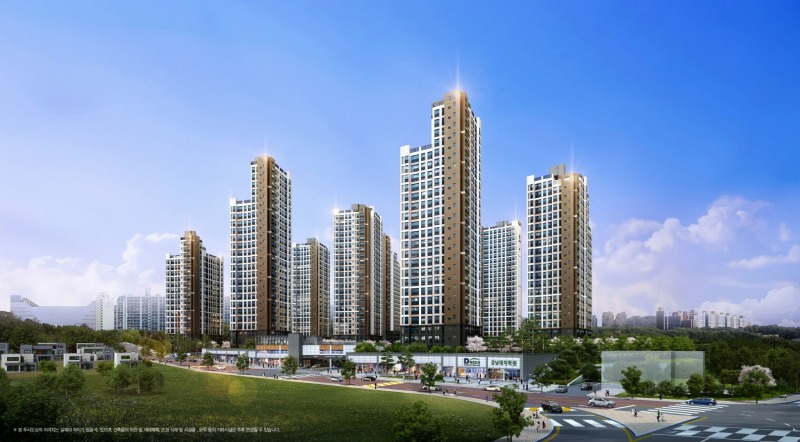 이천 휴먼빌 에듀파크시티 주경투시도.(사진=일신건영)