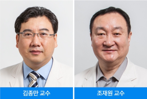삼성서울병원 이식외과 김종만, 조재원 교수. 사진=삼성서울병원