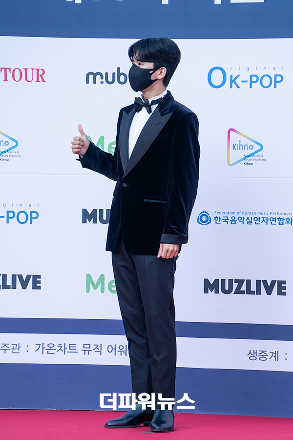 임영웅, 가온차트 포토월 행사