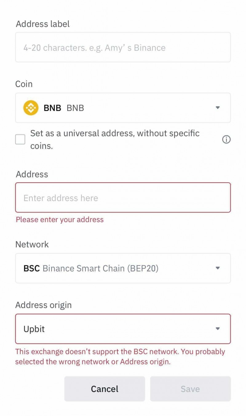 업비트, 바이낸스 스마트 체인(BSC) 오입금 방지 협조 이끌어