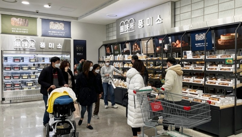 롯데마트 "맥스 방문 고객의 대부분이 풍미소 제품 구입한 것으로 나타나"