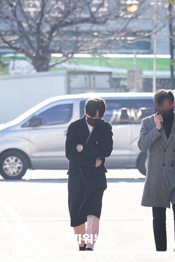 이찬원, KBS 불후의명곡 출근길