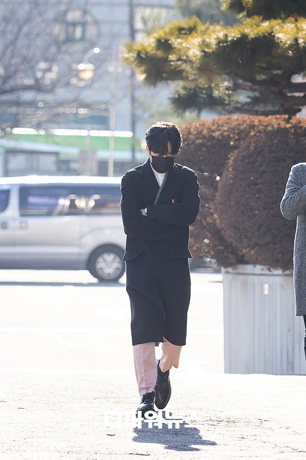 이찬원, KBS 불후의명곡 출근길