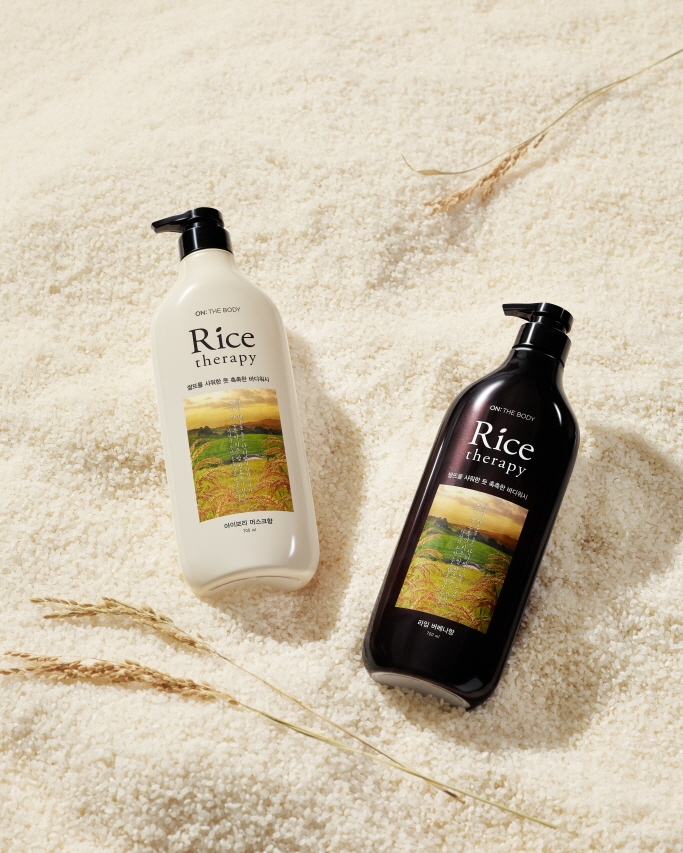 LG생활건강, 온더바디 라이스테라피 바디워시 2종 출시