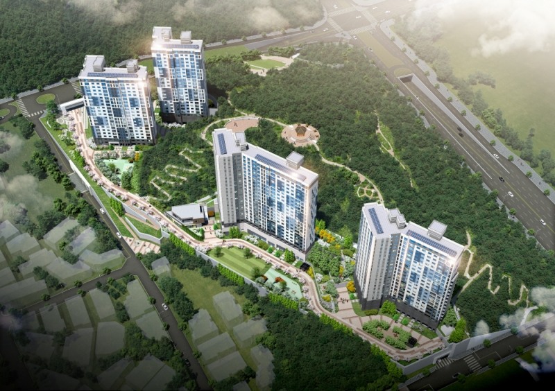 KTX송도역 서해그랑블 더 파크 조감도.(사진=서해종합건설)