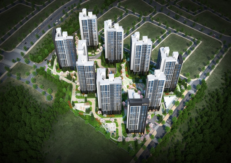 호반써밋 남청주(가칭) 조감도.(사진=호반건설)