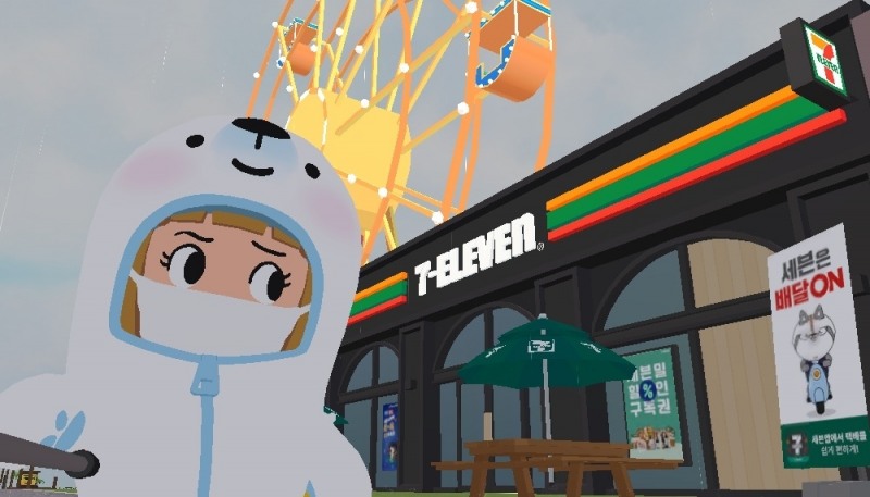 메타버스 편의점 ‘세븐일레븐 카이아섬점’, 약 3주만에 1,000만명 방문