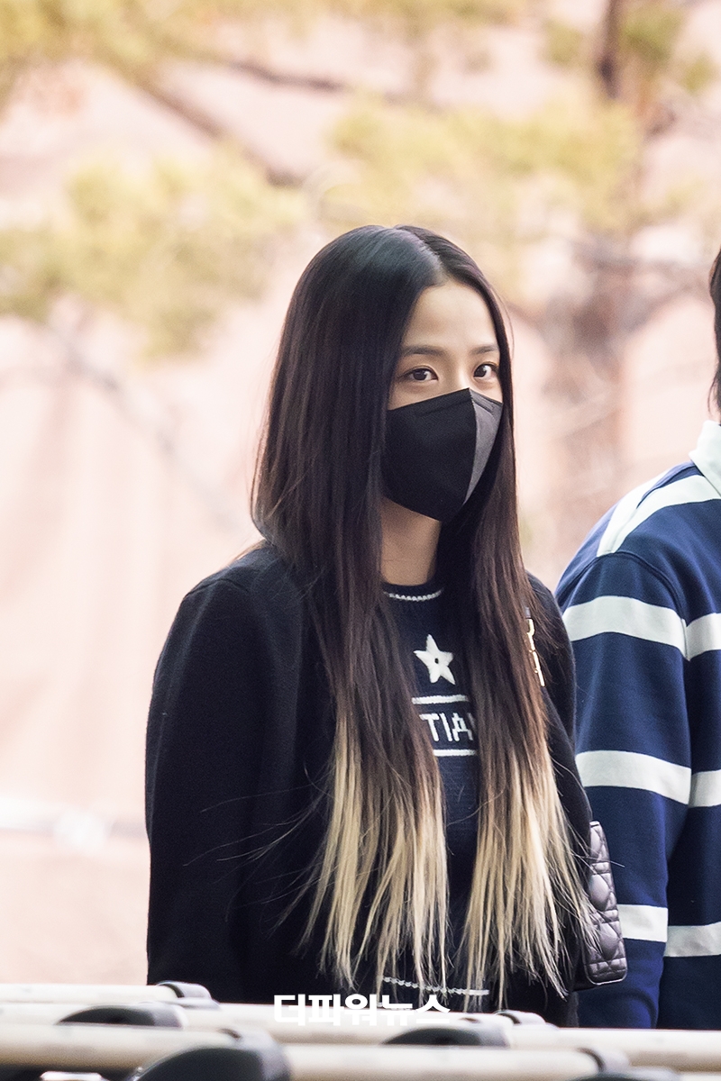 블랙핑크 지수, 인천국제공항 출국
