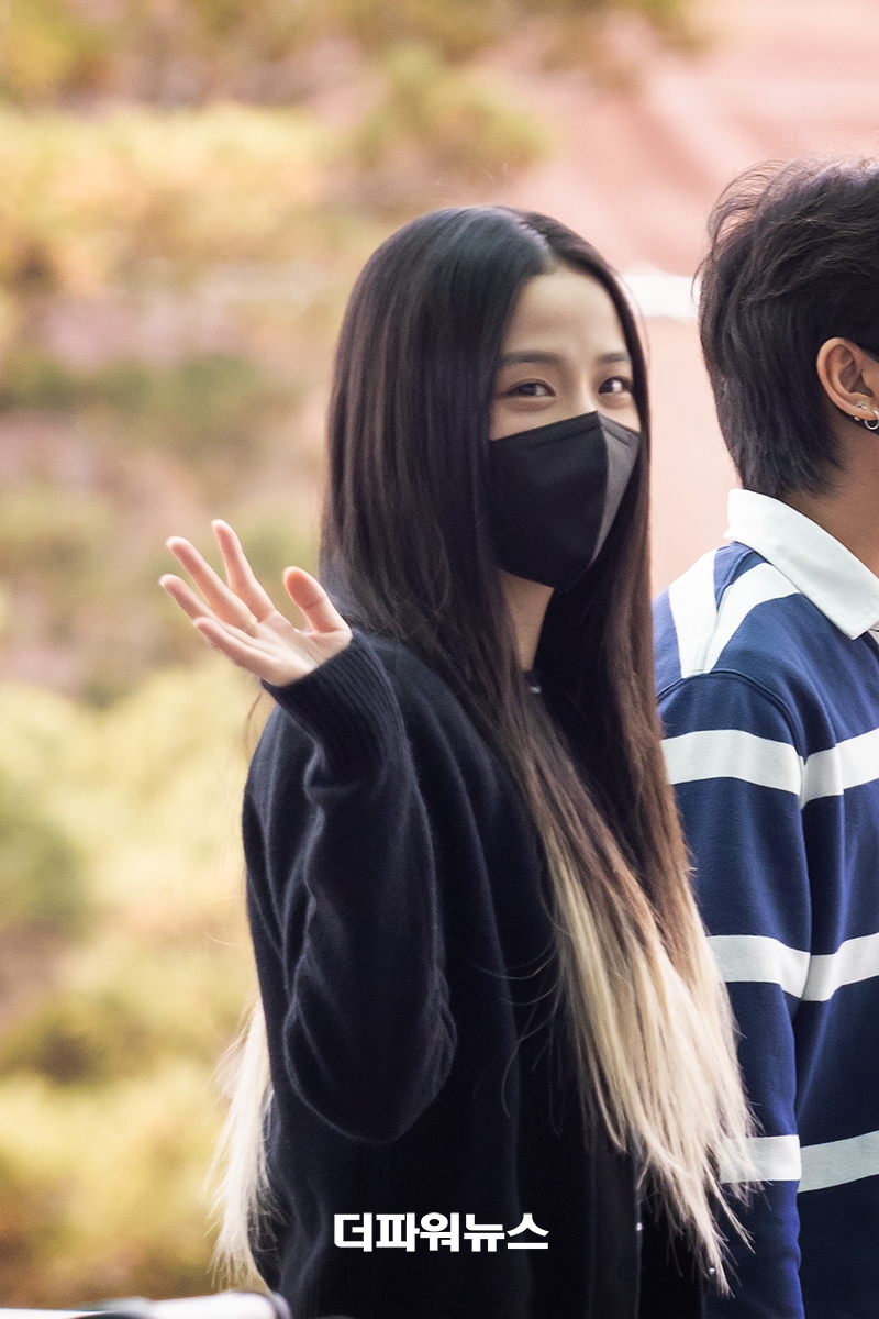 블랙핑크 지수, 인천국제공항 출국