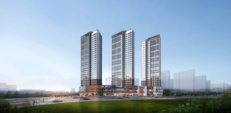 힐스테이트 인덕원 투시도.(사진=현대엔지니어링)