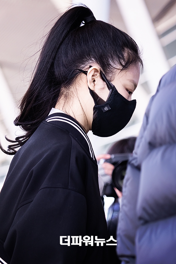 블랙핑크 제니, 인천국제공항 출국