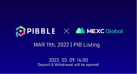 피블(PIB), 글로벌 가상자산 거래소 MEXC 상장 '글로벌 시장 진출 박차'