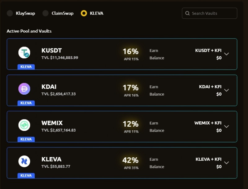 클레이파이는 최근 클레임스왑과 클레바 이자 재예치 편이 서비스스를 오픈했다. 사진=클레이파이 홈페이지 캡쳐