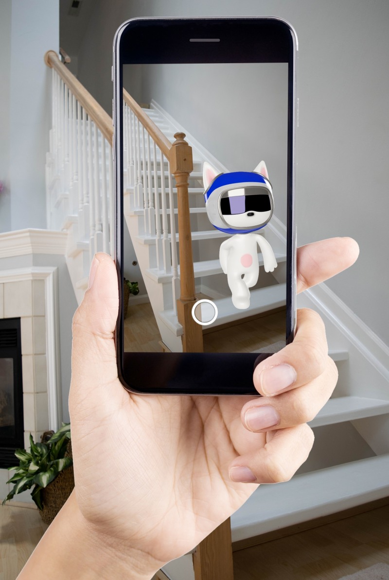 팝스라인, 디지털파일 NFT 원숭이 증강현실로 체험 Beta오픈