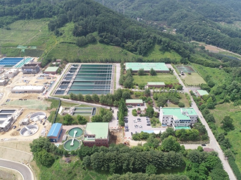 충주 정수장 전경.(사진=국토안전관리원)