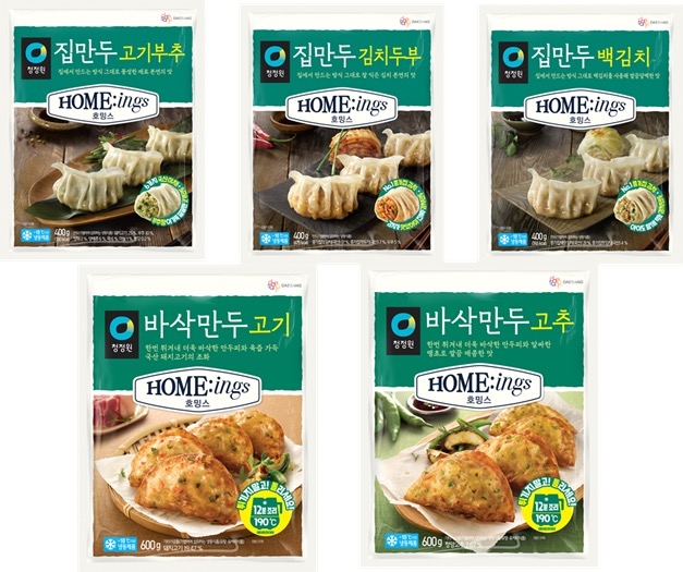 대상㈜ 청정원, ‘호밍스 집만두∙바삭만두’ 신제품 5종 출시