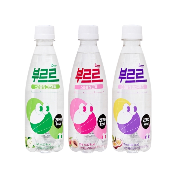 일화, 부르르 제로 스파클링 3종.(사진=일화)