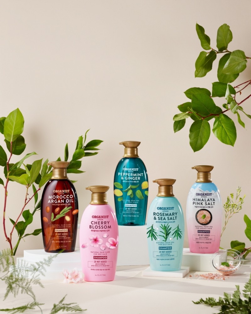 LG생활건강 내추럴 헤어케어 브랜드 오가니스트, 성분과 기능 업그레이드