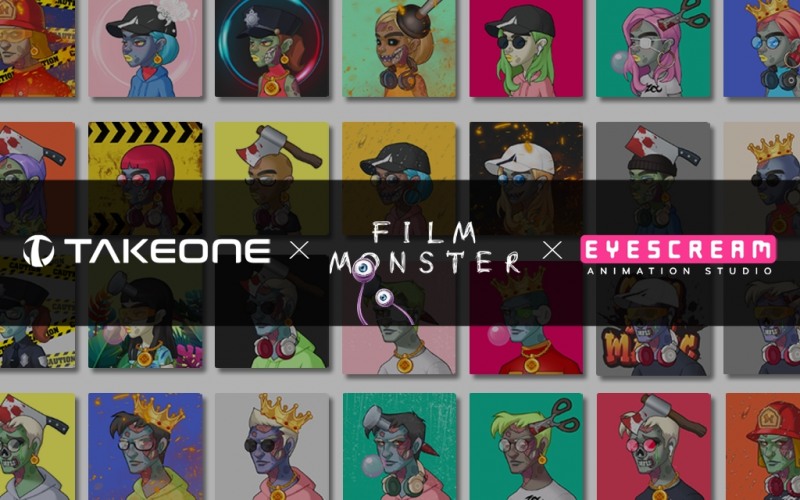 테이크원컴퍼니·필름몬스터·아이스크림스튜디오, ‘좀비컬쳐클럽’ NFT 프로젝트 협약