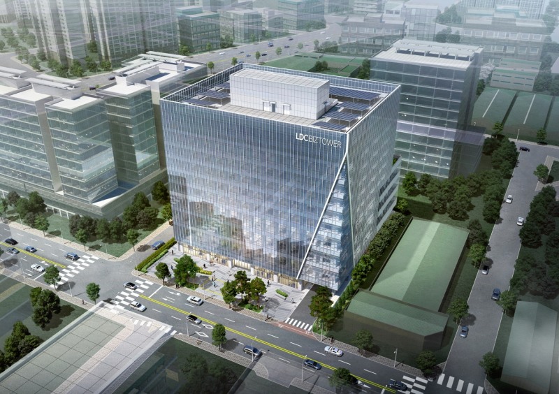 인덕원 LDC 비즈타워 투시도