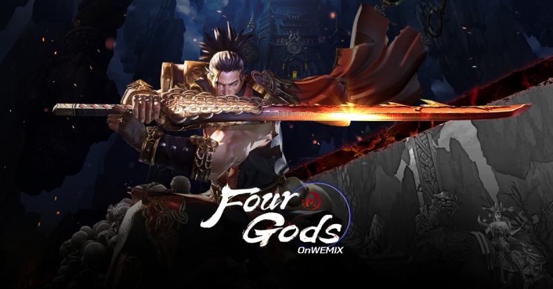 스톰게임즈, 블록체인 기반 P2E 게임 ‘FourGodsOnWEMIX’ 티저 사이트 · 영상 공개