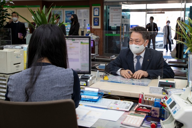 조소행 신임 농협 상호금융대표이사, 취임 첫날부터 현장경영으로 소통행보 나서