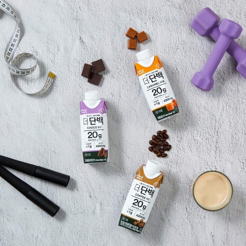 빙그레 더:단백, 신제품 ‘드링크 커피·카라멜’ 2종 출시