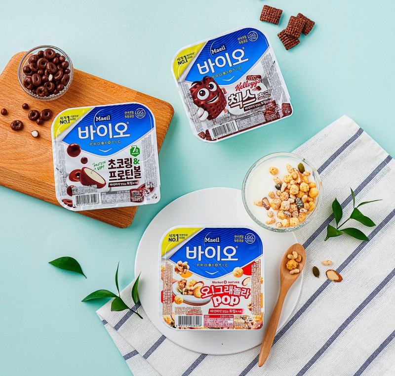 매일유업, 매일 바이오 토핑요거트 오!그래놀라POP 출시