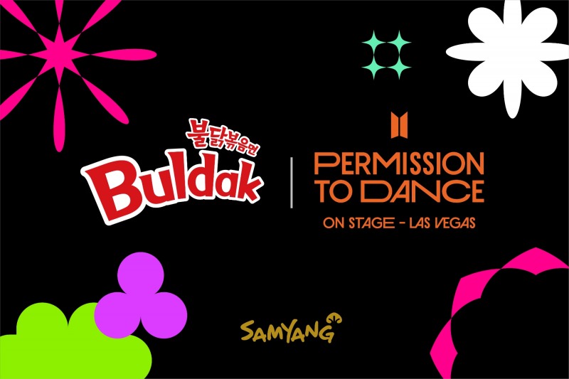 삼양식품 불닭, BTS PERMISSION TO DANCE ON STAGE – LAS VEGAS 스폰서 참여