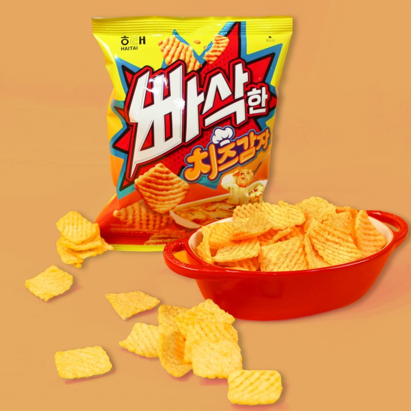 해태, 세번째 빠삭 시리즈 ‘빠삭한 치즈감자’ 출시