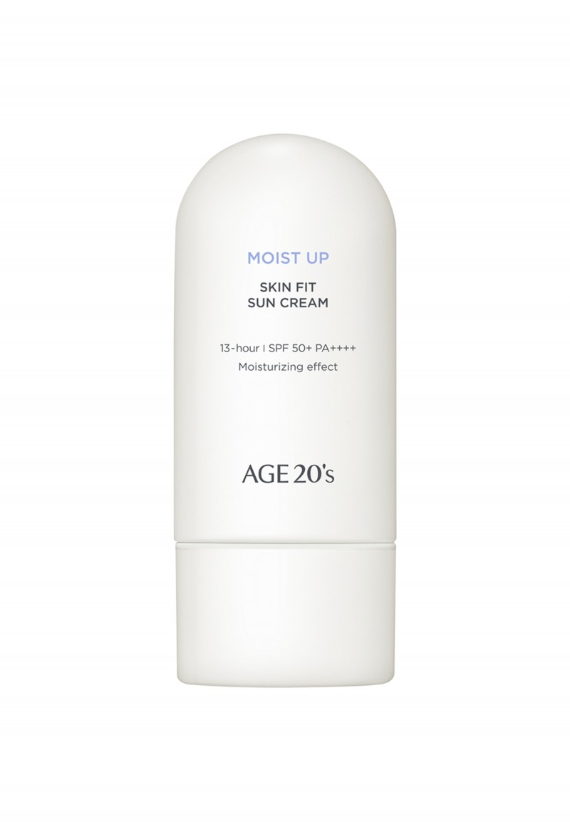 애경산업, AGE 20's 스킨 핏 수분 선크림 출시