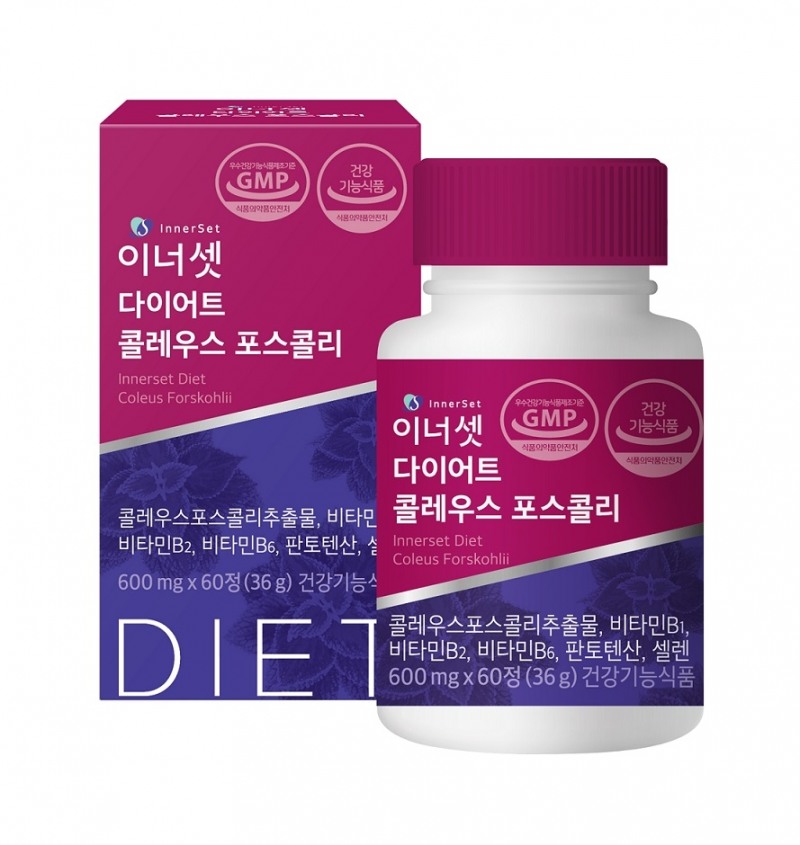 휴온스푸디언스, ‘이너셋 다이어트 콜레우스 포스콜리’ 출시