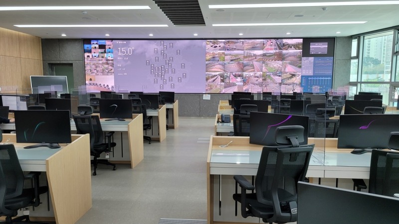 신청사 재난안전상황실