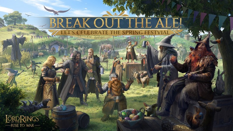반지의 제왕:전쟁의 시작, 따스한 봄 기운 가득한 ‘샤이어의 봄 축제’ 이벤트 실시