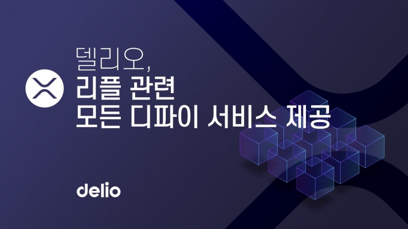델리오, 리플(XRP) 관련 ‘모든 금융 서비스’ 제공