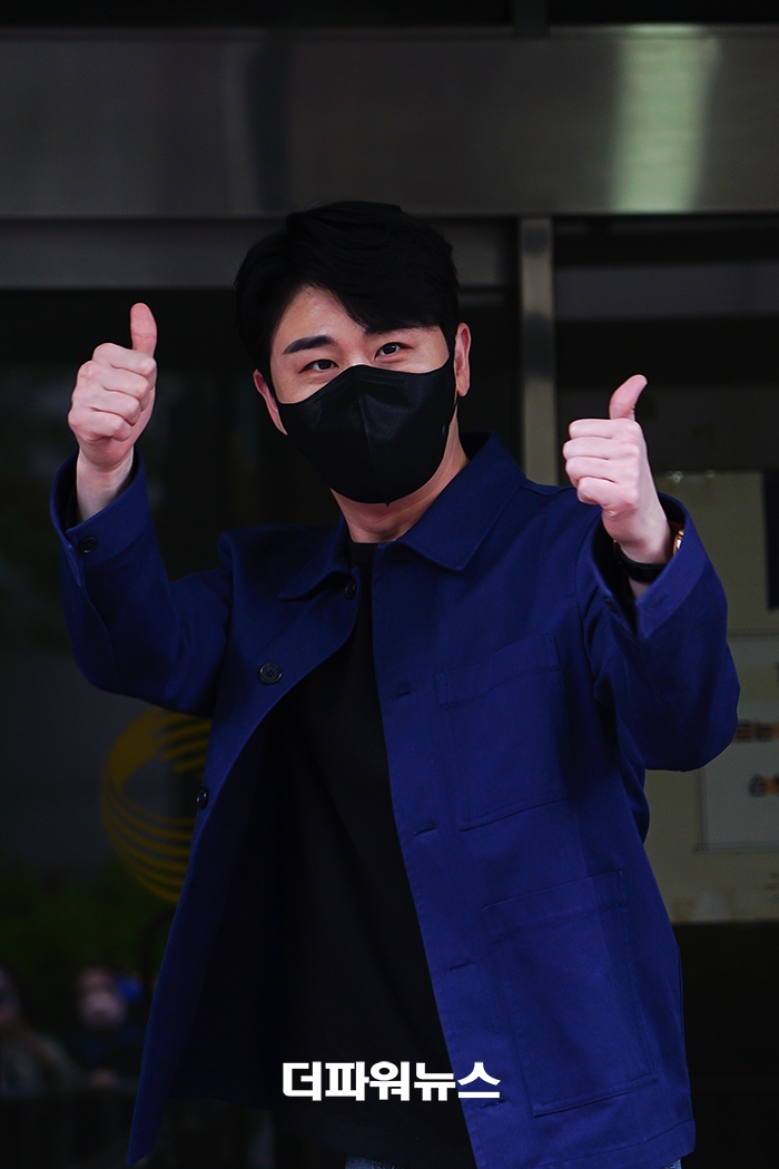 영탁, KBS 불후의명곡 출근길